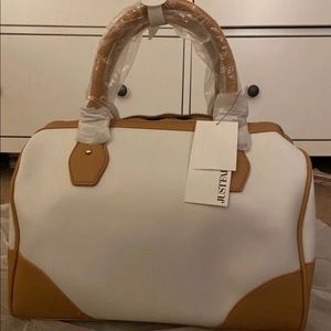 Just Fab “A girl thing satchel”